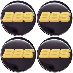 Emblema Adesivo Calota BBS - Kit 4 Unid