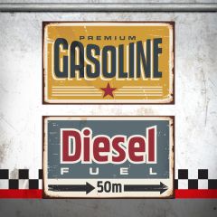 Placa Gasoline / Diesel