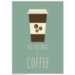 Poster All You Need - Coffee