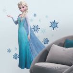 Adesivo Elsa com Glitter Frozen - Disney