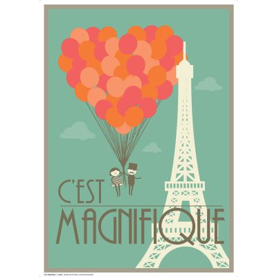 Poster Cest Magnifique