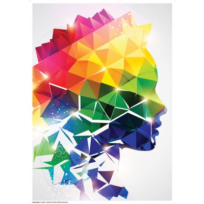 Poster Woman Figure