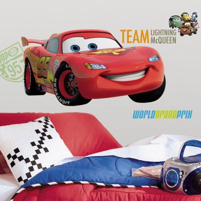 Adesivo Cars 2 Lightning McQueen Gigante - Disney