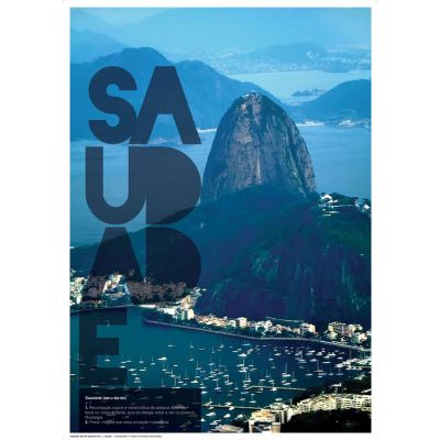 Poster Saudade - Rio de Janeiro #02